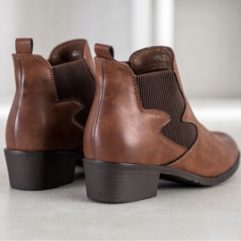 Weide Čizme od eko kože smeđa 2