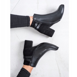 J. Star Crne čizme na štiklama crno 2