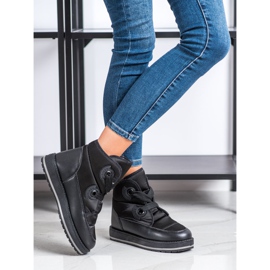 SHELOVET Modne čizme za snijeg crna 1