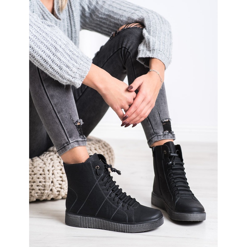 SHELOVET Crni radnici na palmi crno 1