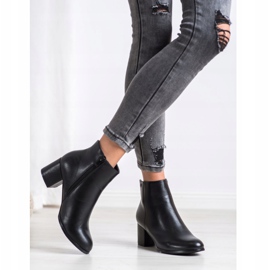 J. Star Tople čizme s eko kožom crno 1