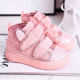 FRROCK Dječje tenisice High Warm Pink Clifford ružičasta 1