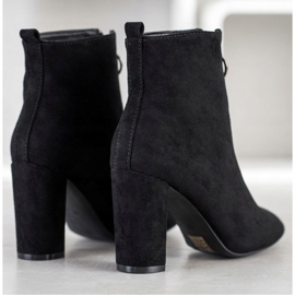 WELLSPRING Čizme s ukrasnim zatvaračem crno 1