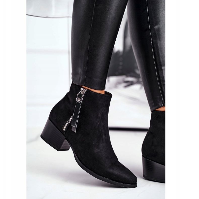 EVE Diskretno crne izolirane štikle za žene crno 1