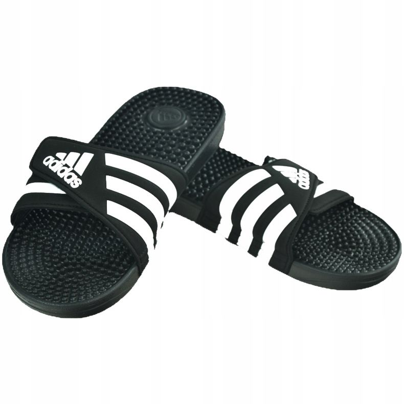 Crne Adidas Adissage muške papuče F35580 crna 1