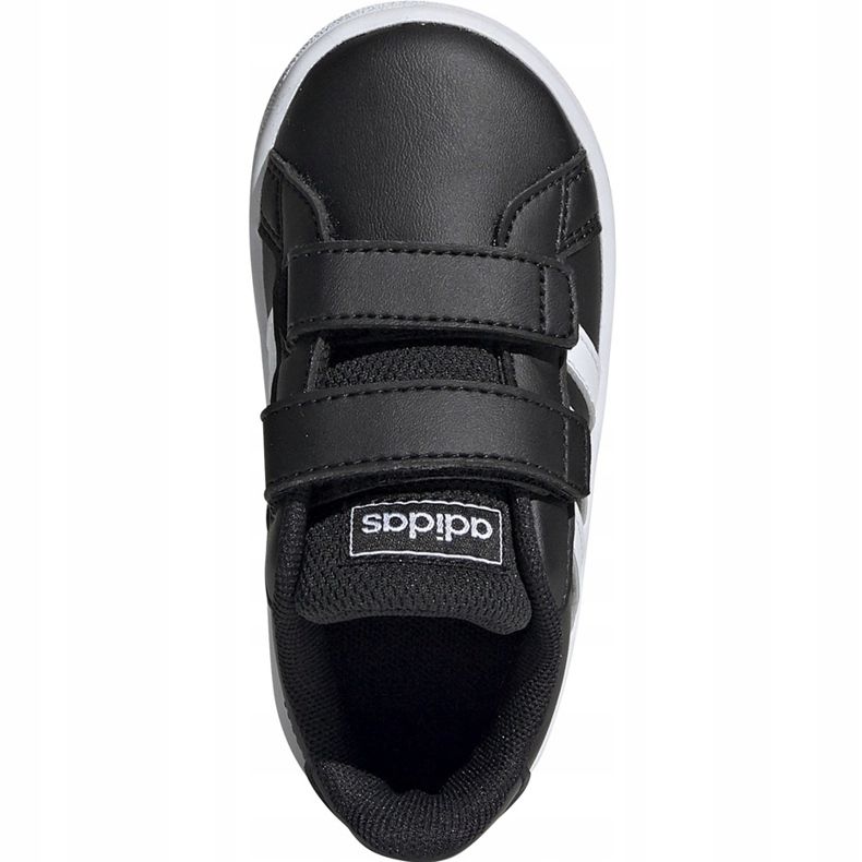 Adidas Grand Court I dječje cipele crno -bijele EF0117 1