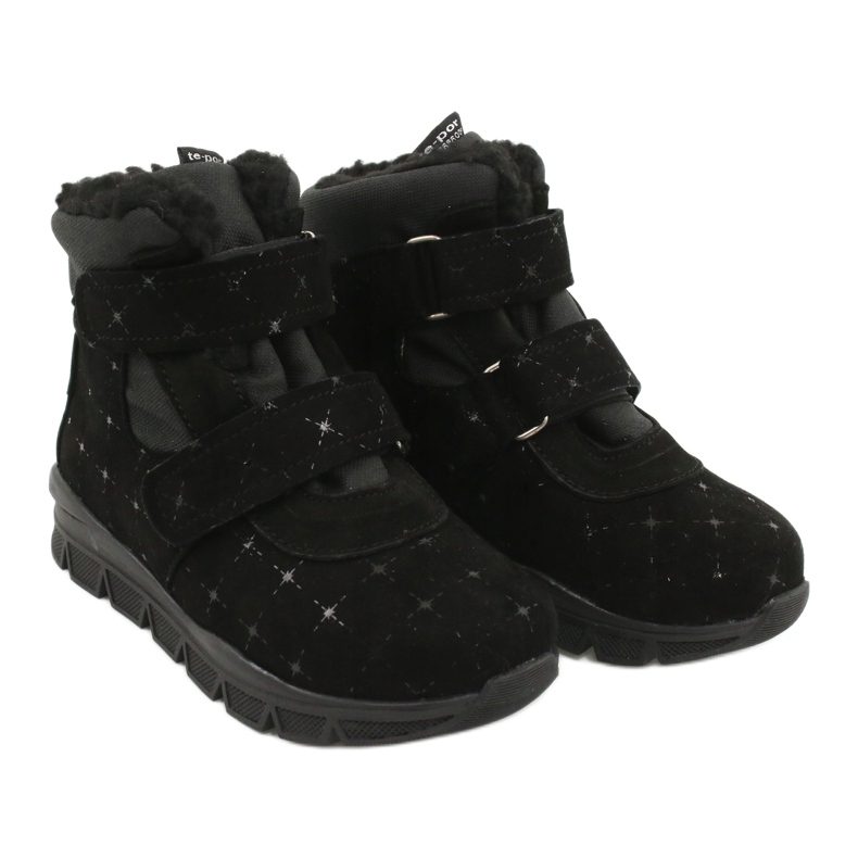 Čizme s membranom TE-POR Mazurek 1360 M crna 4