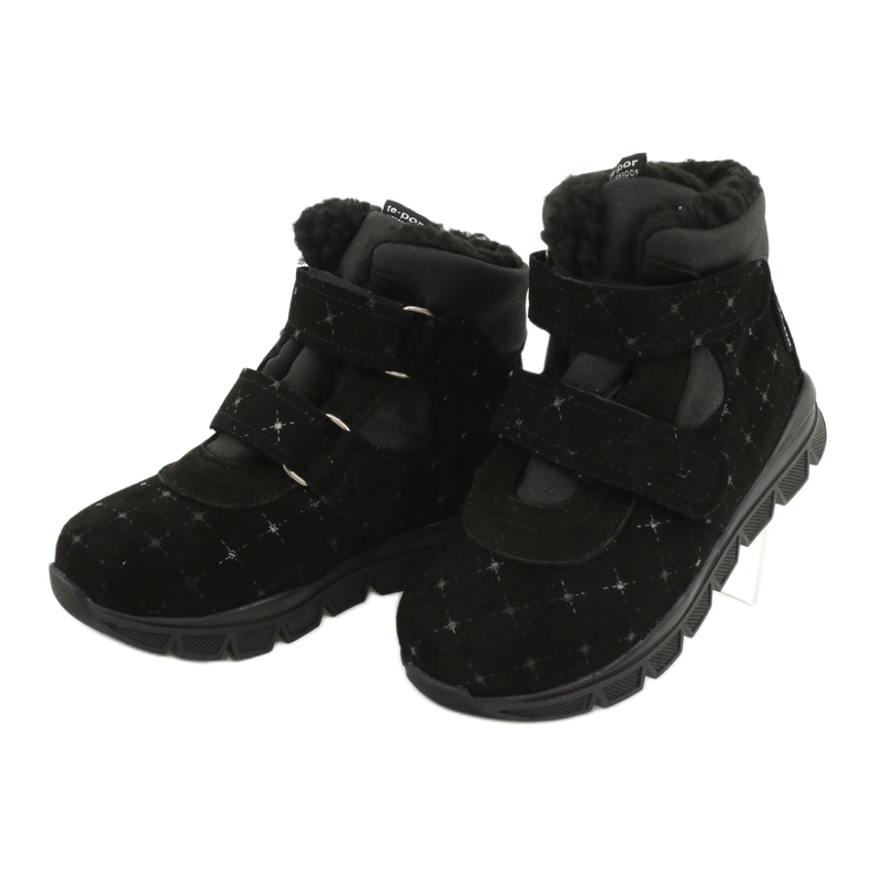 Čizme s membranom TE-POR Mazurek 1360 M crna 2