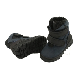 Čizme čizme s membranom tamnoplave boje Mazurek 1351 crna tamnoplava 3