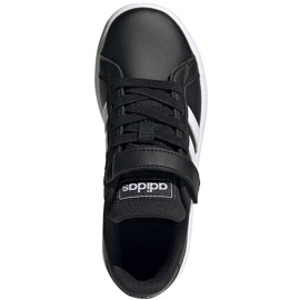 Adidas Grand Court C dječje cipele crno -bijele EF0108 crna 1