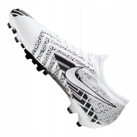 Nike Vapor 13 Pro Mds Ag M CJ9981-110 nogometne cipele crna, bijela, siva / srebrna bijela 1