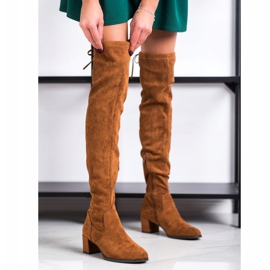 Sergio Leone Čizme preko koljena Sergia Leonea smeđa 1