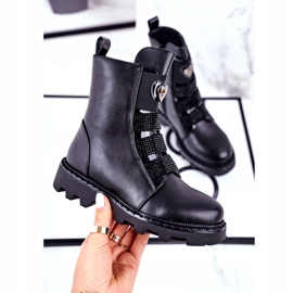 Apawwa Dječje crne čizme s balonom crna 3