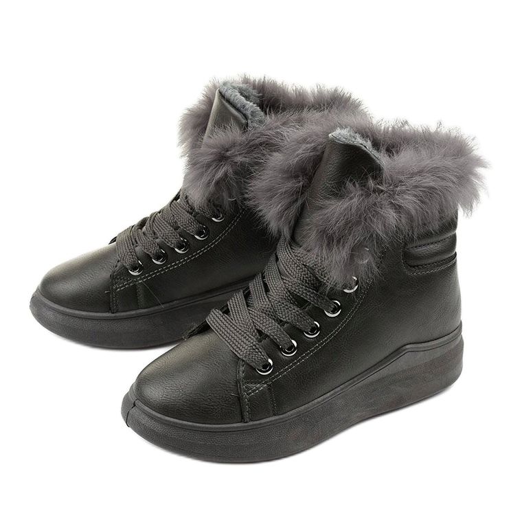 Sive izolirane tenisice Buenos siva 2