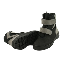 Crne čizme s membranom Mazurek 1351 crno siva 3