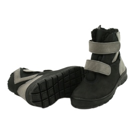 Crne čizme s membranom Mazurek 1351 crna siva 3