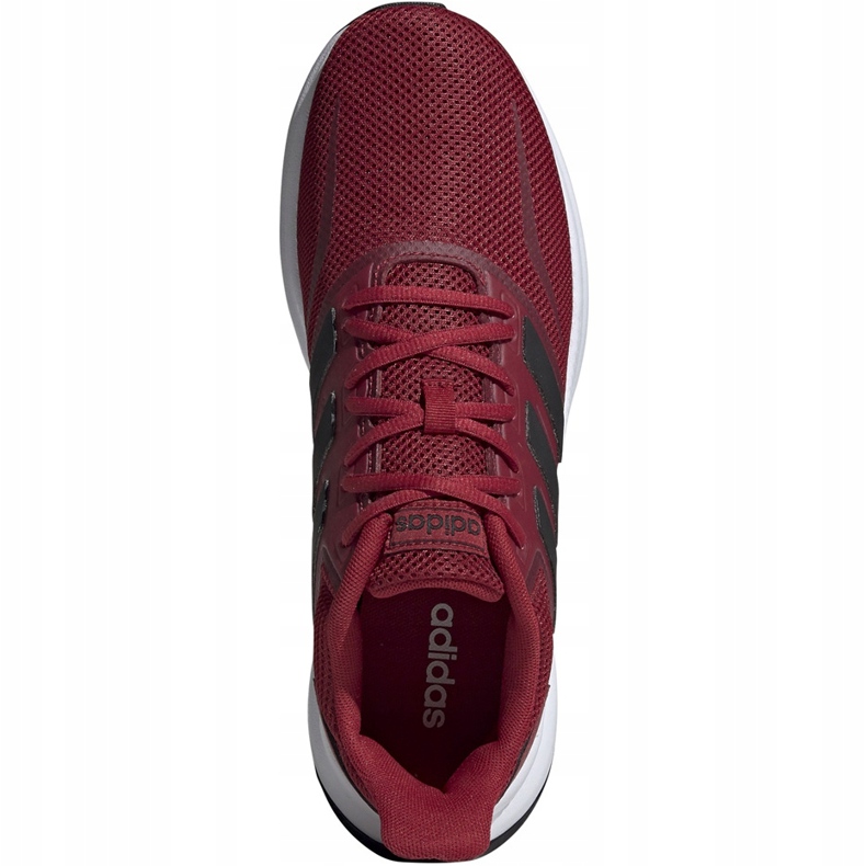 Adidas Runfalcon bordo EE8154 muške cipele crvena višebojan 1