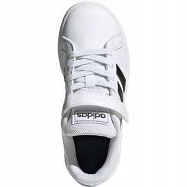 Dječje cipele adidas Grand Court C bijele i crne EF0109 bijela 1