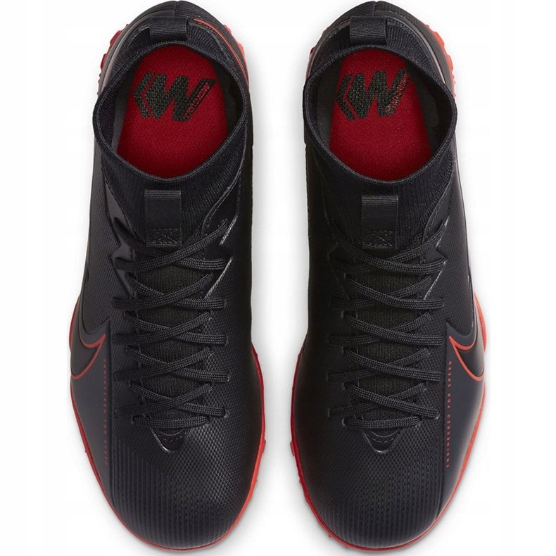 Nike Mercurial Superfly 7 Academy Tf Junior AT8143 060 tenisica za nogomet crna crna 1