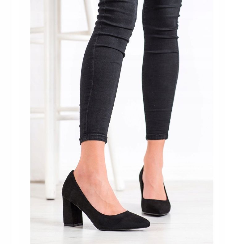 Renda Crne pumpe na stupu crna 2