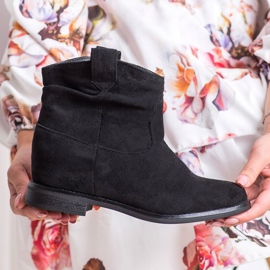 Marquiz Elegantne kaubojske čizme crna 1