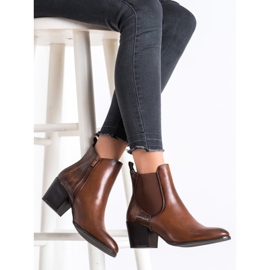 Modne čizme Sergio Leone smeđa 2