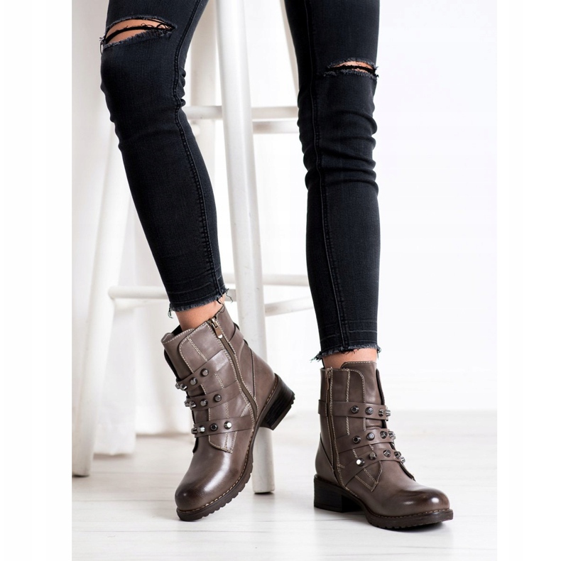 SHELOVET Topli radnici s ukrasima bež 1