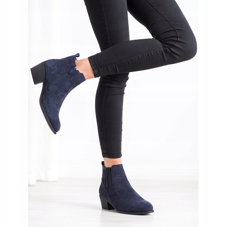 Camo Tople čizme od antilopa tamnoplava 2