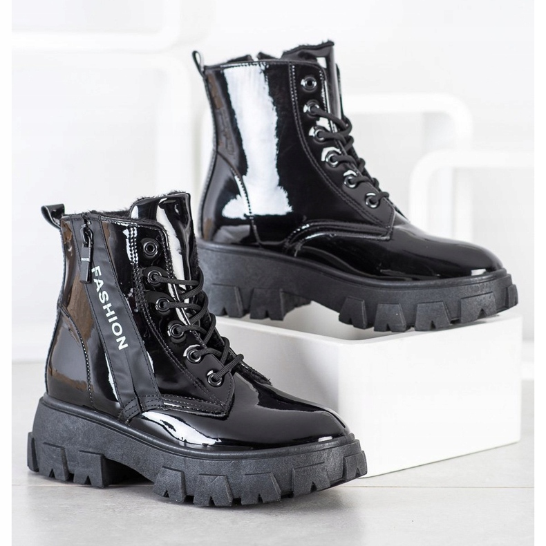 SHELOVET Izolirani modni radnici crno 1