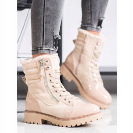 SHELOVET Elegantni hvatači s zagrijavanjem bež 1