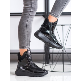 SHELOVET Sportske čizme s izolacijom crno 1