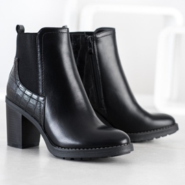 Super Me Klasične čizme s izolacijom crna 2