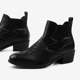 Crne niske kaubojske čizme iz Fancyroota crna 1