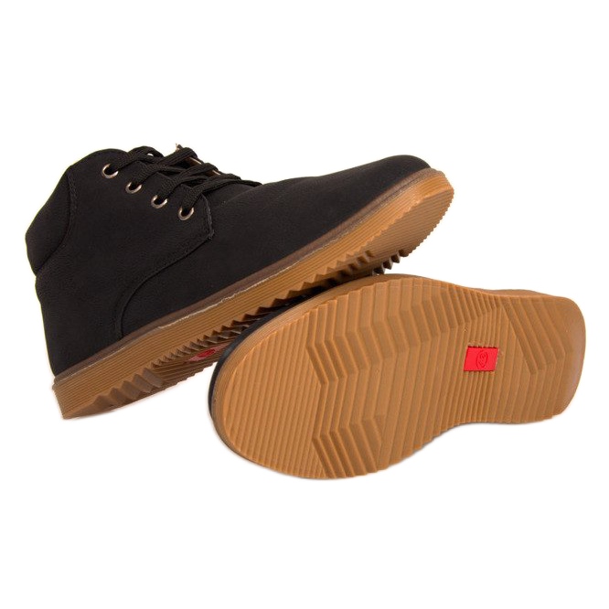 Muške tople gležnjače Sal Black 1306 crna 2