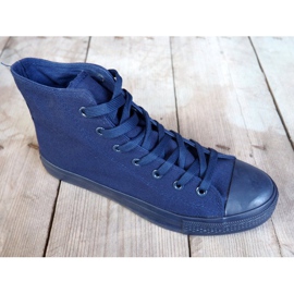 Visoke tenisice N005 Navy Blue mornarsko plava 1