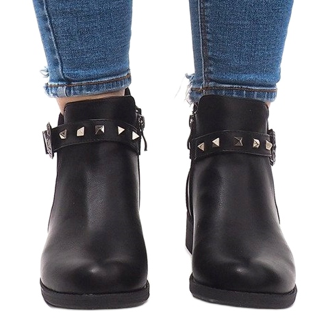 Čvrste, izolirane čizme Chelsea CH-90 Black crna 2