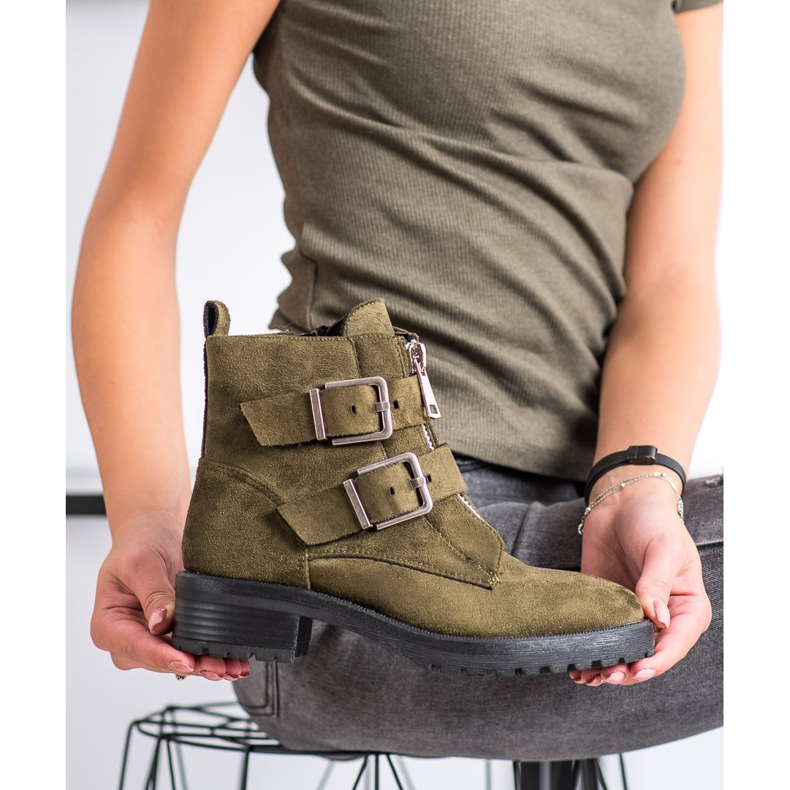 Corina Slučajni radnici kaki zelena 2