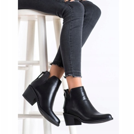 Kayla Udobne čizme od eko kože crna 1