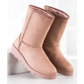 Kylie Visoki Mukluki bež 1