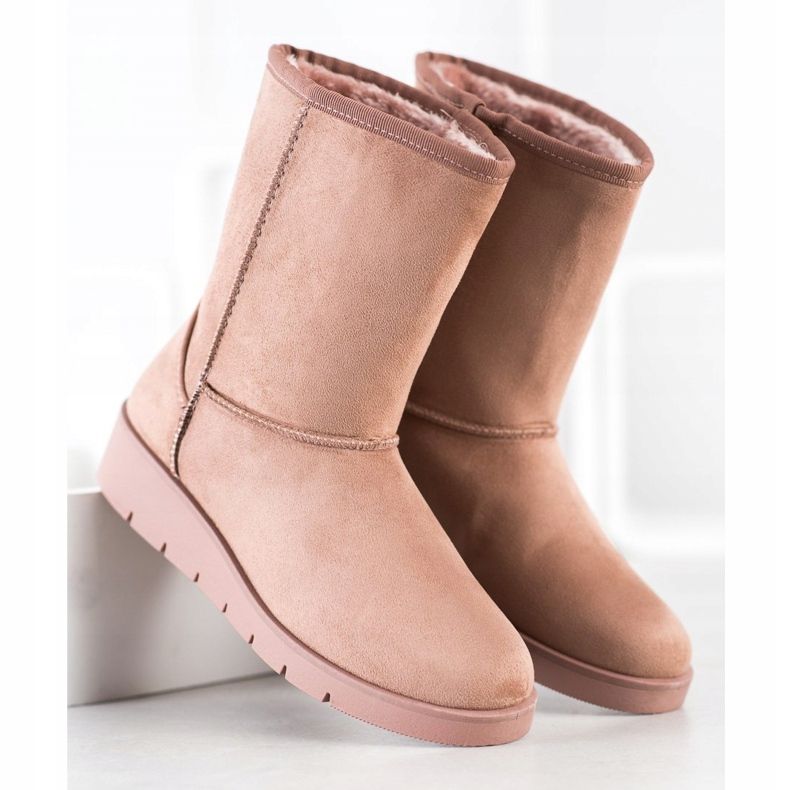 Kylie Visoki Mukluki bež 1