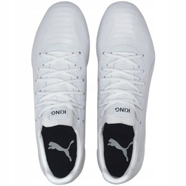 Kopačke Puma King Platinum Fg Ag bijele 105606 03 bijela bijela 1