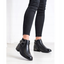 Anesia Paris Klasične čizme sa kopčom crno 1