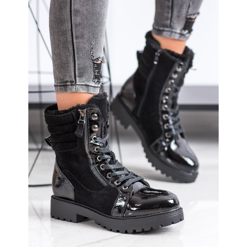 SHELOVET Elegantni hvatači s zagrijavanjem crna 2