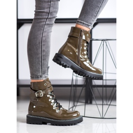 SDS Modni lakirani hvatači zelena 1