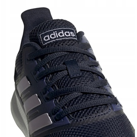 Adidas Runfalcon ženske cipele tamnoplave i ružičaste EG8626 ljubičasta tamnoplava ružičasta 4