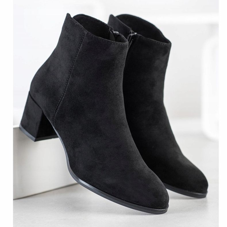 Sergio Leone Ženske čizme s izolacijom crno 2