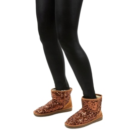 Smeđe izolirane čizme, emu Autumnsnow smeđa 1