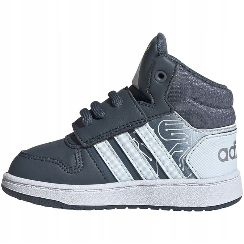 Adidas Hoops Mid 2.0 I Jr FW4925 cipele bijela siva 1