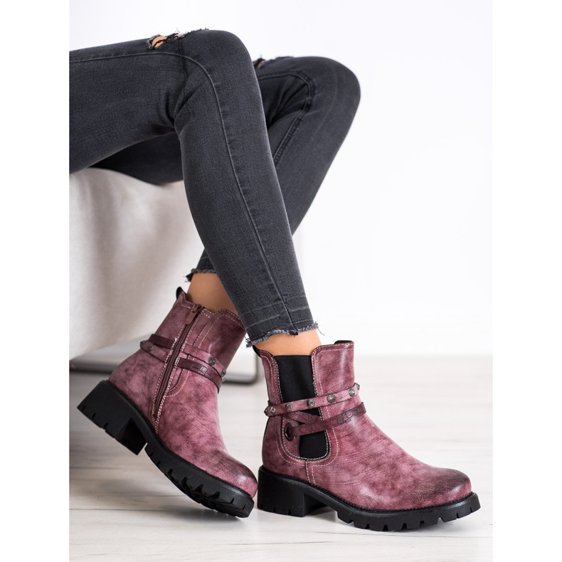 Super Me Radnici eko kože ružičasta 2