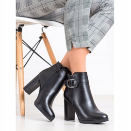 Super Me Elegantne čizme s izolacijom crna 2